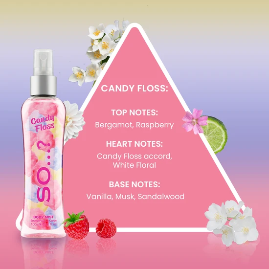 SO...? Candy Floss Body Mist 100ml