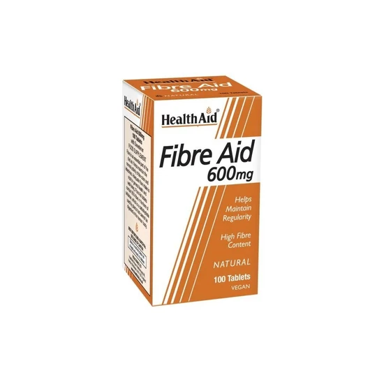 Health Aid Fibre Aid 600mg Tablets 100 Tablets