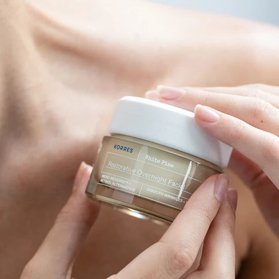 Korres White Pine Meno-Reverse Restorative Overnight Facial 40ml