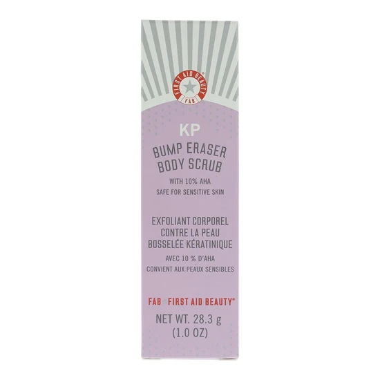 First Aid Beauty KP Bump Eraser Body Scrub With 10% AHA 28g