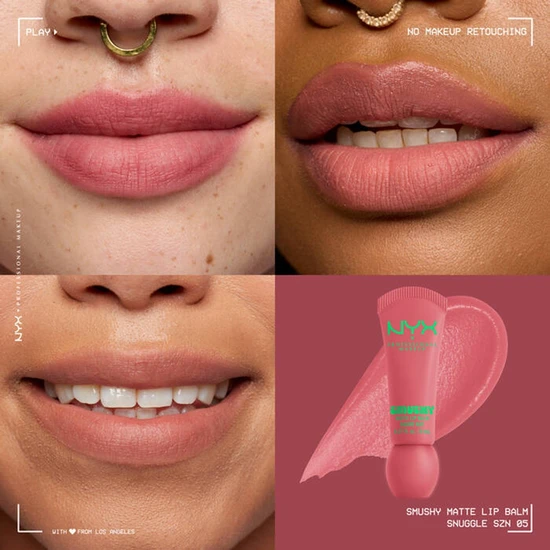 NYX Professional Makeup Smushy Matte Lip Balm Snuggle Szn