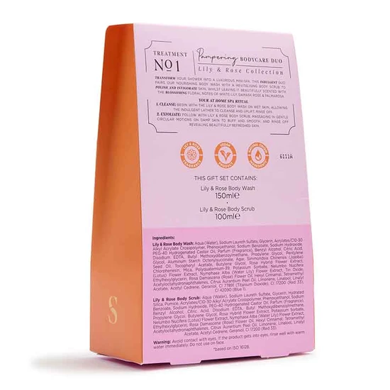 Sanctuary Spa Lily & Rose Bodycare Duo Gift Set