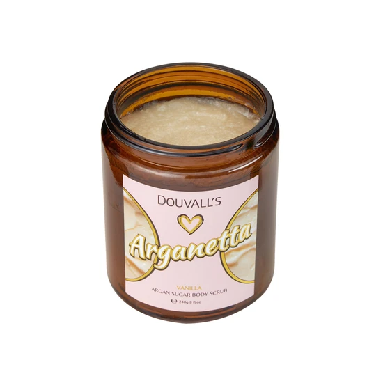 Douvall's Organic Argan Eight Sugar Body Scrub 240g