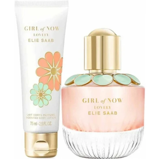 Elie Saab Girl Of Now Lovely Set Eau De Parfum 50ml + Bl 75ml