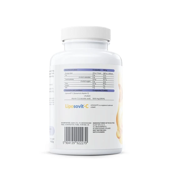 Osavi Liposomal Vitamin C 1000mg Capsules 120 Capsules