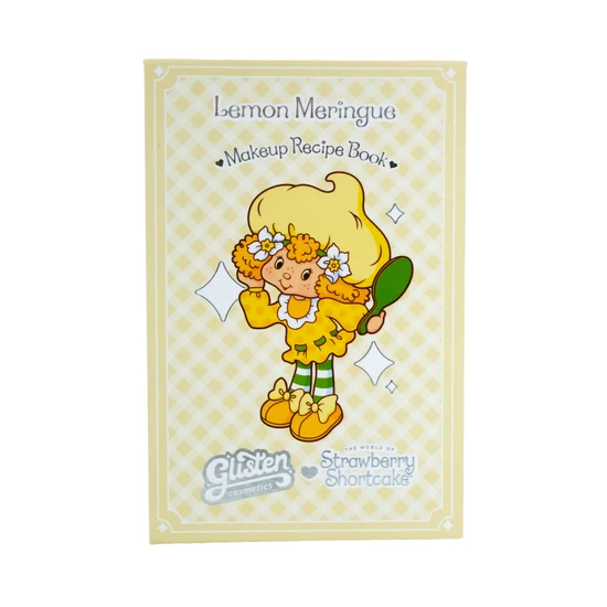 Glisten Cosmetics Lemon Meringue Palette Strawberry Shortcake X Glisten Cosmetics
