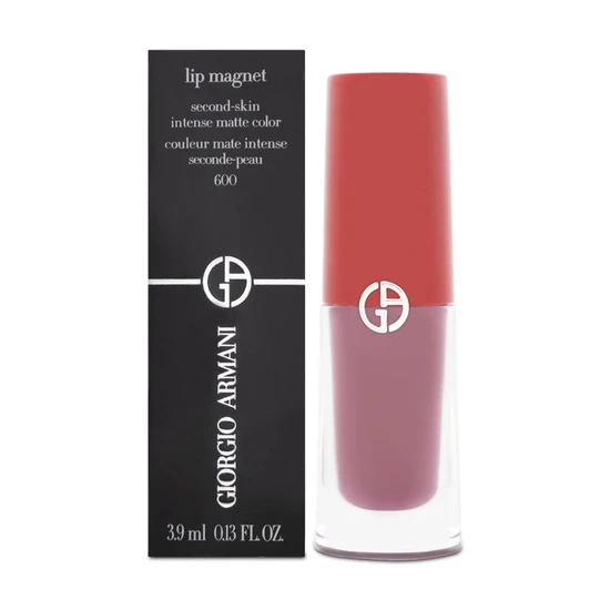 Giorgio Armani Lip Magnet Liquid Lipstick 600 Front Row Mauve