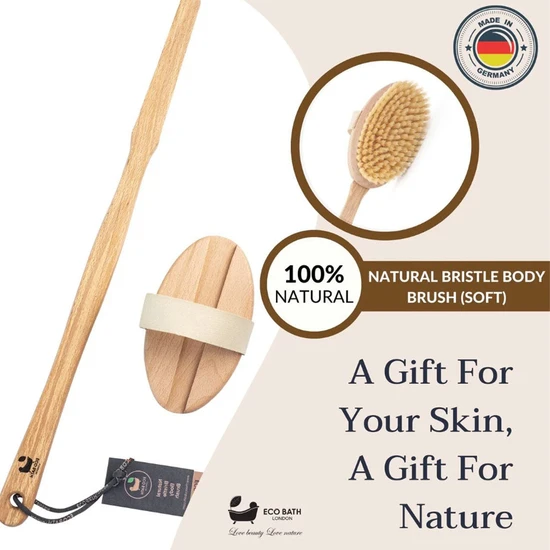 Eco Bath London Natural Bristle Body Brush