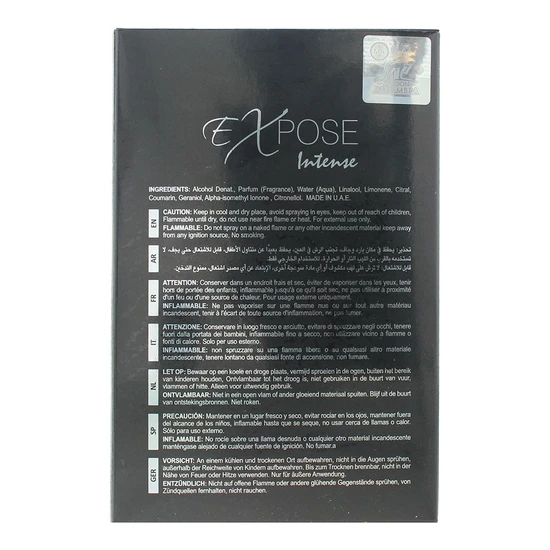 Maison Alhambra Expose Intense Eau De Parfum 100ml