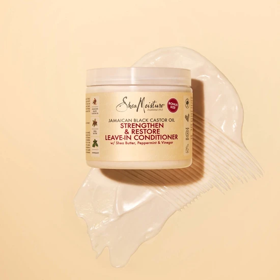 Shea Moisture Jamaican Black Castor Oil Strengthening Leave In Conditioner