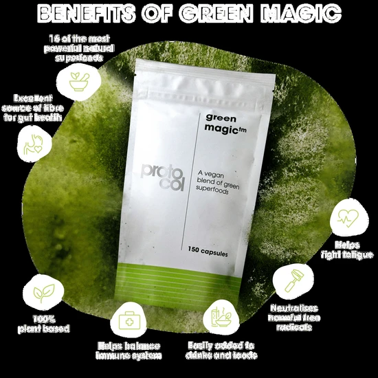 Proto-col Green Magic Capsules 150 Capsules