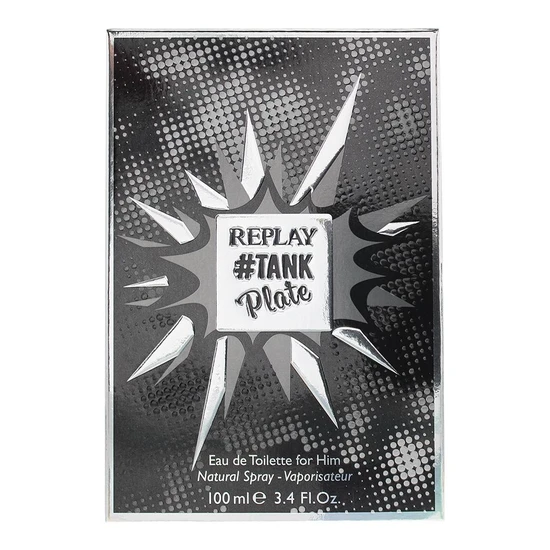 Replay Tank Plate Eau De Toilette 100ml