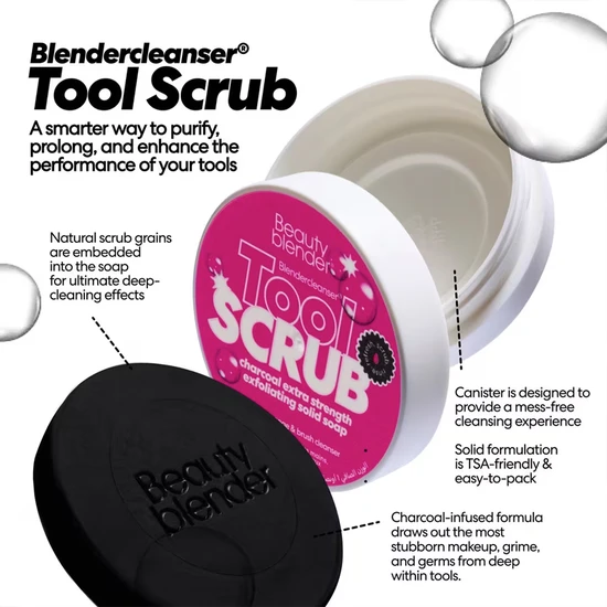 beautyblender Toolscrub Hand, Sponge & Brush Cleanser 28g