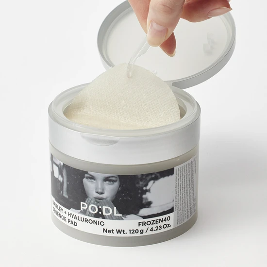 PO:DL PODL Barley Hyaluronic Frozen40 Essence Toner Pads x70