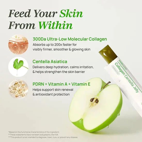 FOODOLOGY Collagen Centella Jelly Sticks 25g x 10