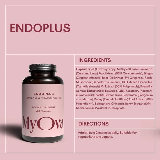 MyOva Endoplus Capsules 60 Capsules