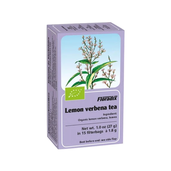 Floradix Lemon Verbena Teabags 15 Teabags
