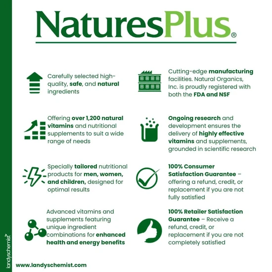 Nature's Plus Source Of Life Garden Organic Womens Daily Tablets 30 Tablets