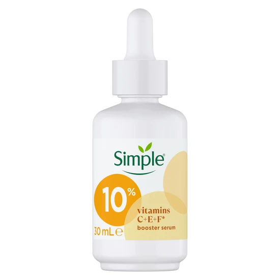 Simple Vitamins C E F Booster Serum 30ml