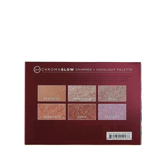 Sigma Beauty Chroma Glow Shimmer & Highlight Palette