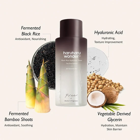 Haruharu Wonder Black Rice Hyaluronic Toner 150ml