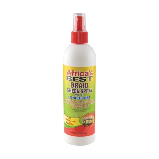 Africa's Best Braid Sheen Spray 355ml