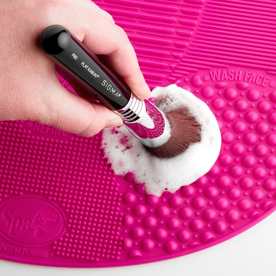 Sigma Beauty Spa Express Brush Cleaning Mat Pink