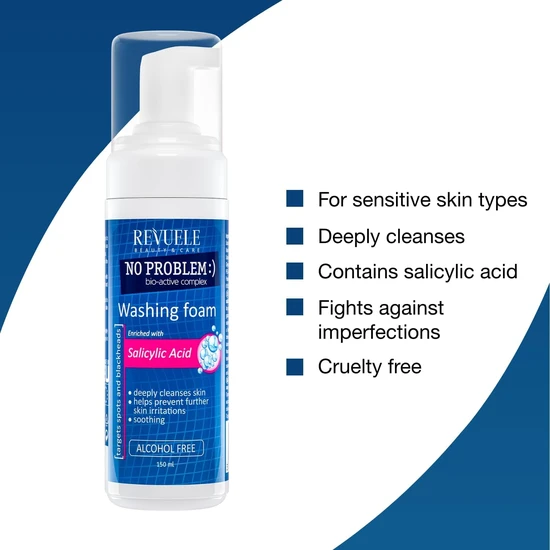 Revuele No Problem Salicylic Acid Washing Foam 150ml