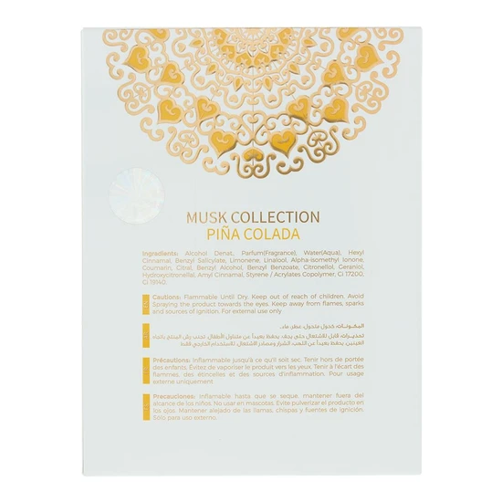 Gulf Orchid Musk Collection Pina Colada Eau De Parfum 60ml
