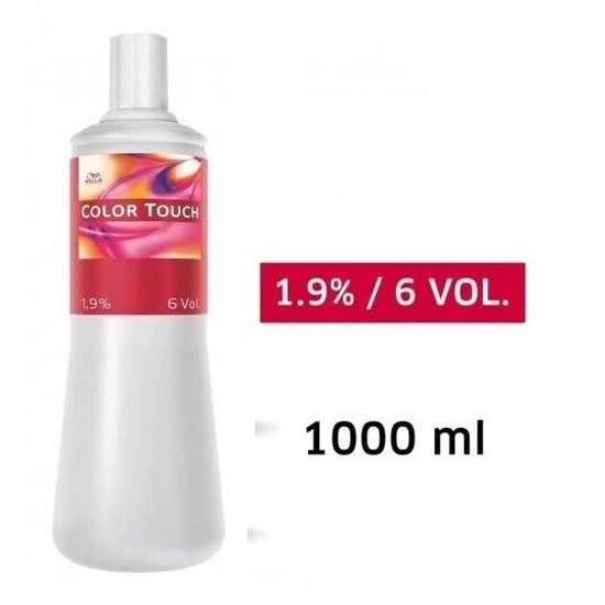 Wella Colour Touch Developers/Peroxide 6 Volume 1.9% 1000ml