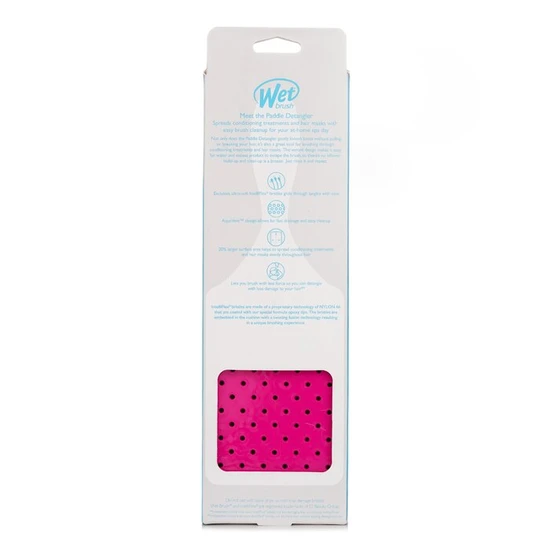 Wet Brush Paddle Detangler Brush Pink