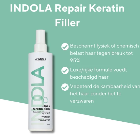 Indola Vegan Repair Keratin Filler 300ml