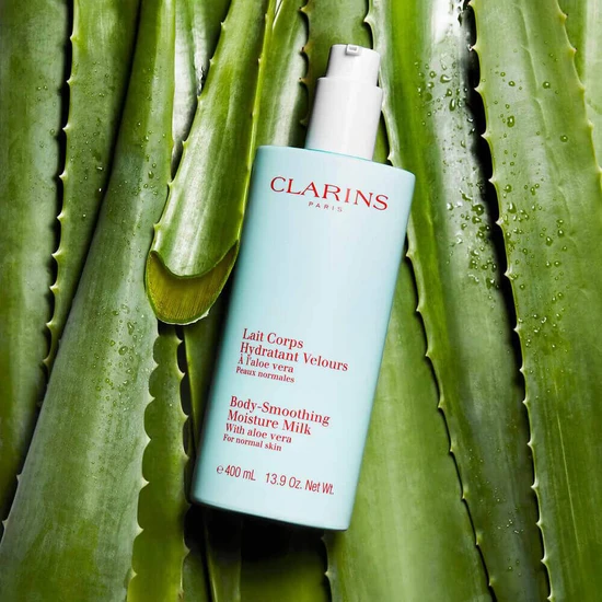 Clarins Body Smoothing Moisture Milk With Aloe Vera 400ml
