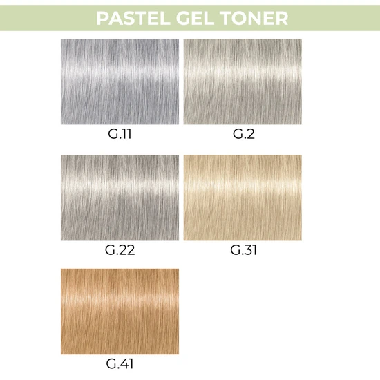 Indola Profession Blonde Expert Pastel Gel Toner G.11 Aquatic Green