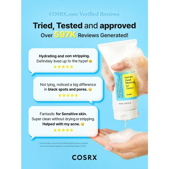 CosRx Low pH Good Morning Cleanser 150ml