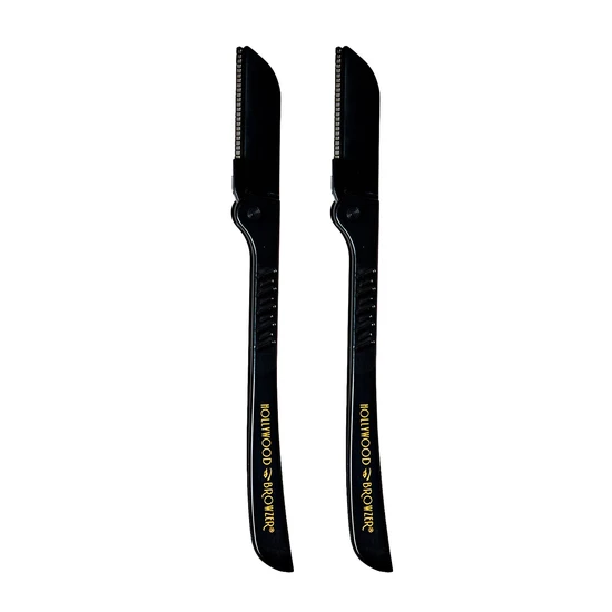 Hollywood Browzer Dermaplaner Single Browzer Black