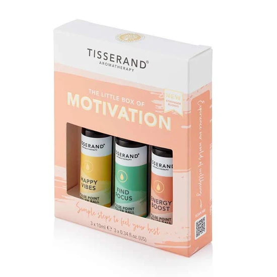 Tisserand Aromatherapy The Little Box Of Motivation 3x10ml