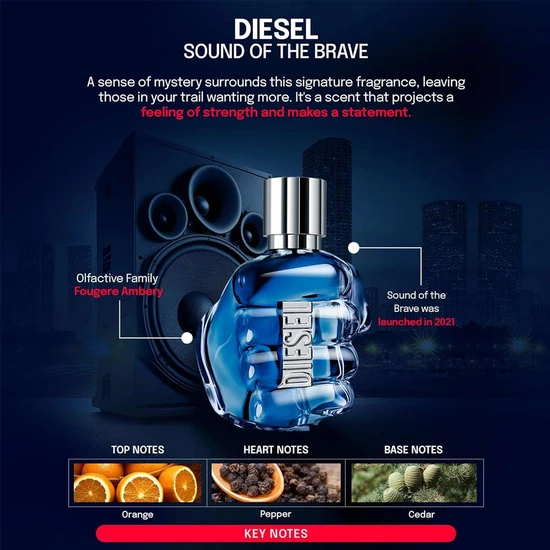 Diesel Sound Of The Brave Eau De Toilette 125ml