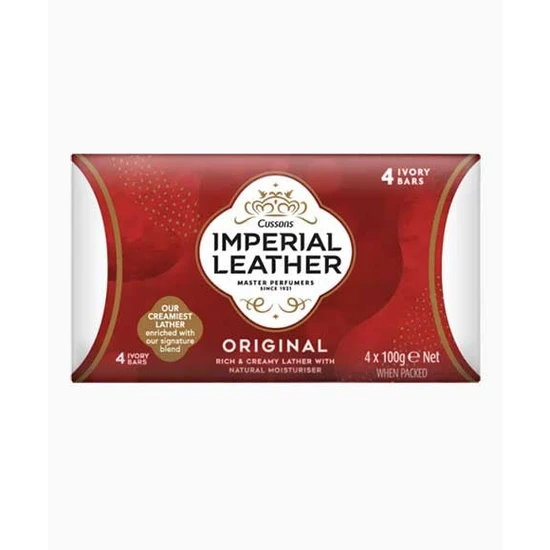 Imperial Leather Original Rich Creamy Lather Soap 4 x 90 g