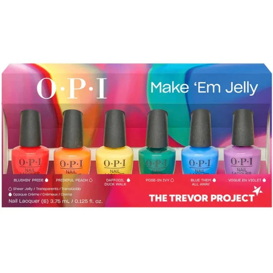 OPI Make Em Jelly Nail Lacquer Set 15ml