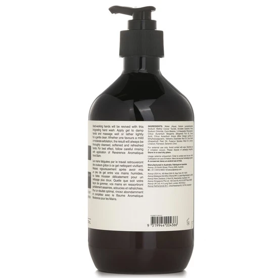Aesop Reverence Aromatique Hand Wash 500ml