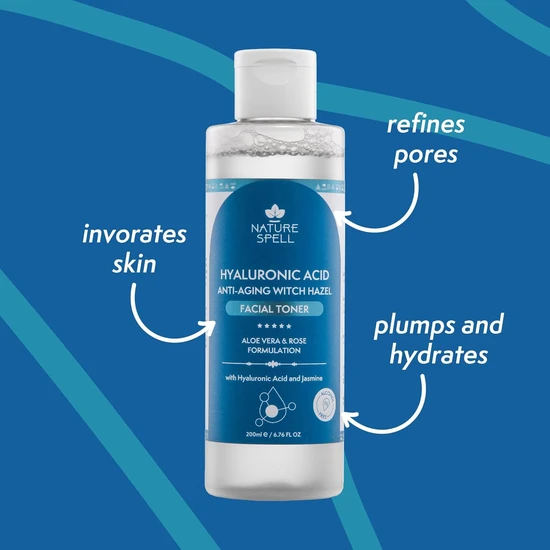 Nature Spell Anti Ageing Witch Hazel Facial Toner 200ml