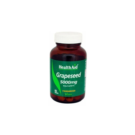 Health Aid Grapeseed Extract 5000mg Tablets 60 Tablets