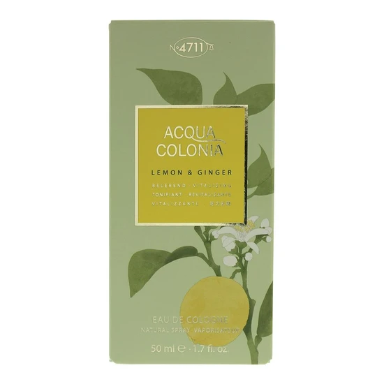 4711 Acqua Colonia Lemon & Ginger Eau De Cologne 50ml