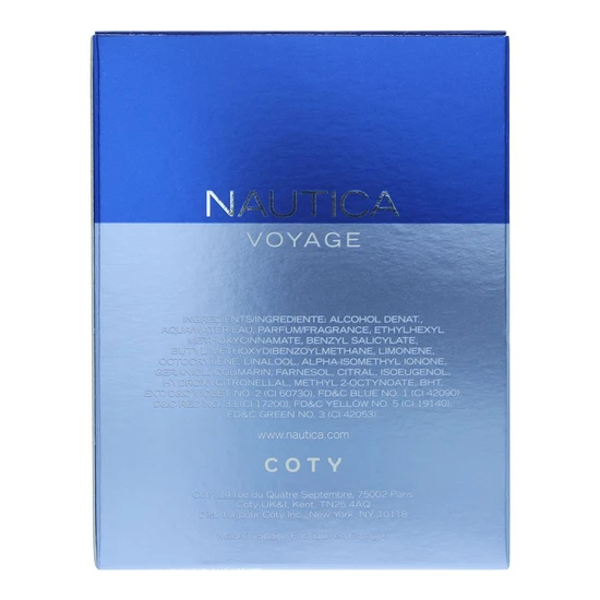 Nautica Voyage Eau De Toilette 100ml