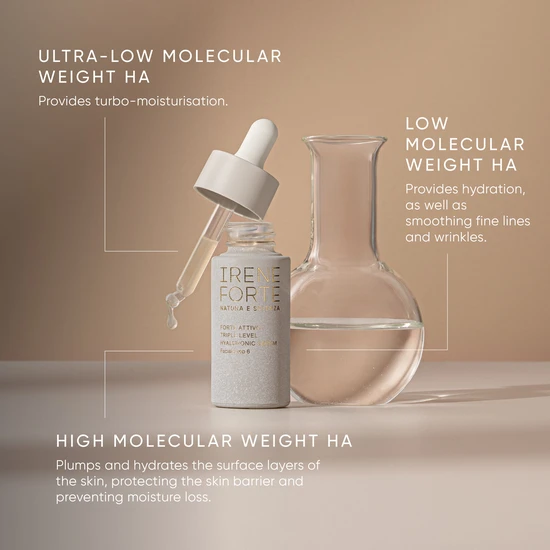 Irene Forte Triple Level Hyaluronic Serum 15ml
