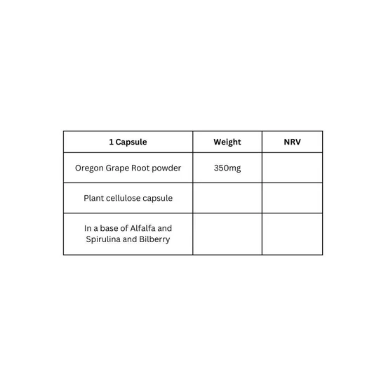Viridian Oregon Grape Root Extract Veg Capsules 90 Capsules