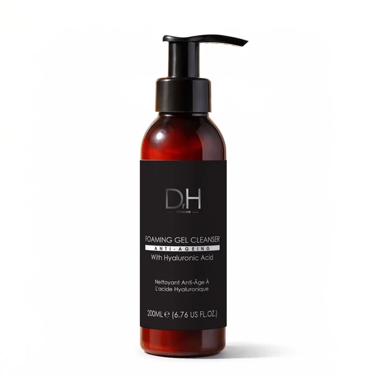 Dr H Anti-Ageing Foaming Gel Cleanser With Hyaluronic Acid 200ml