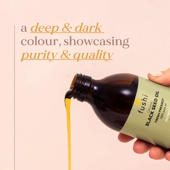 Fushi Organic Health Oils Organic Black Seed Oil 250ml