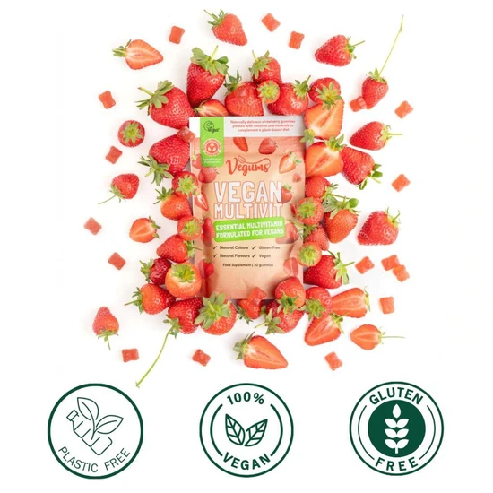Vegums Multivitamin For Vegans Gummies 30 Gummies